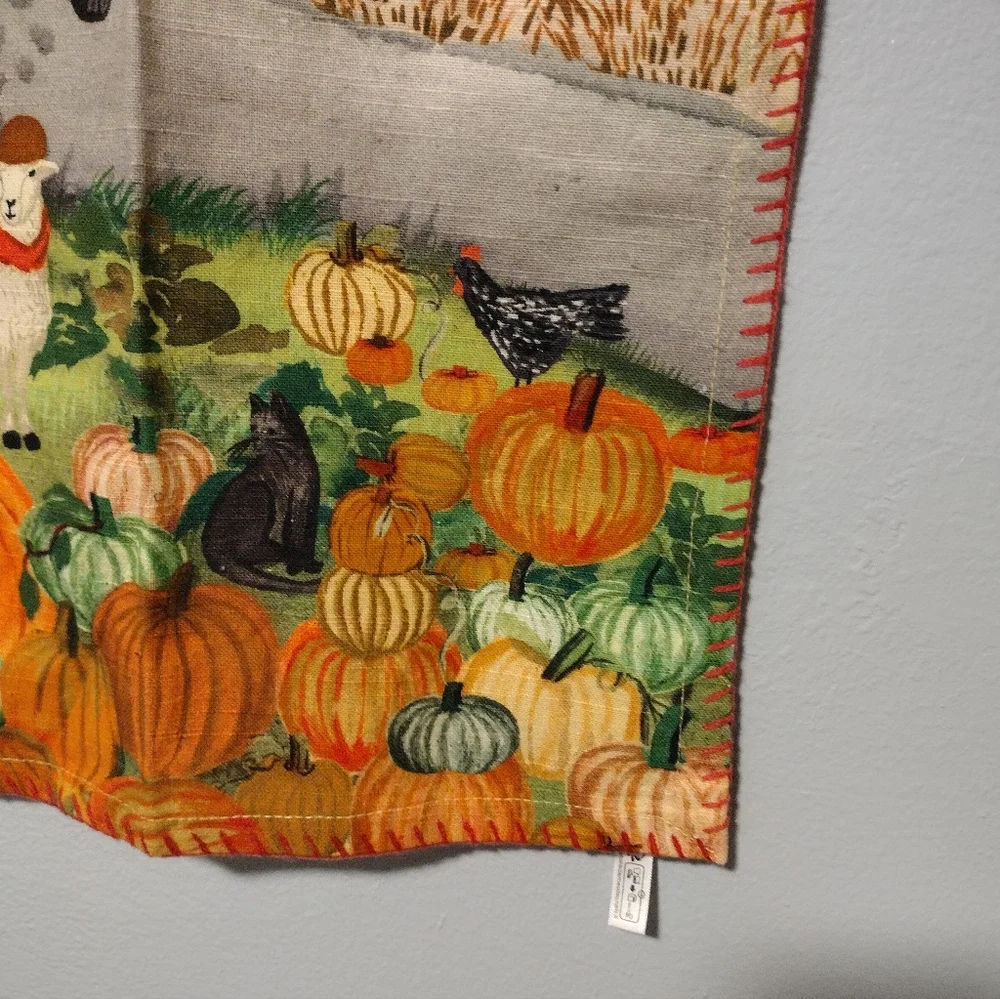 Anthropologie Fall Harvest Dish Towel - Picture 3 of 10